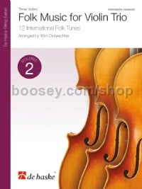 Folk Music for Violin Trio - Vol. 2 (Violin Trio Parts)